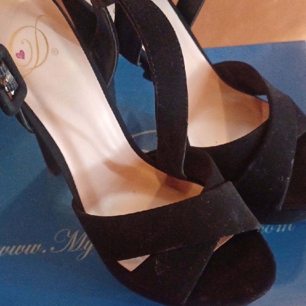 Elegant Black Women's Heels